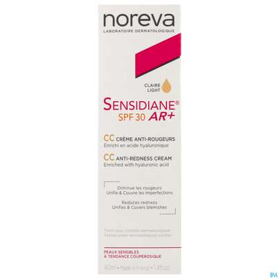 Noreva Sensidiane/ar+ Anti-roetungen Creme Cc Getoent Lsf30 40ml, A-Nr.: 5465927 - 01