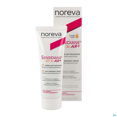 Noreva Sensidiane/ar+ Anti-roetungen Creme Cc Getoent Lsf30 40ml, A-Nr.: 5465927 - 03