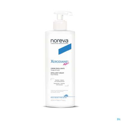 Sie sehen eine Packung Noreva Xerodiane Ap+ Creme Pumpdosierer 400ml, Produktbild: 01 Noreva Xerodiane Ap+ Creme Pumpdosierer 400ml, A-Nr.: 4611189 - 01