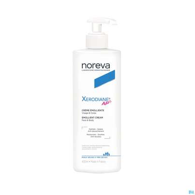 Sie sehen eine Packung Noreva Xerodiane Ap+ Creme Pumpdosierer 400ml, Produktbild: 04 Noreva Xerodiane Ap+ Creme Pumpdosierer 400ml, A-Nr.: 4611189 - 04