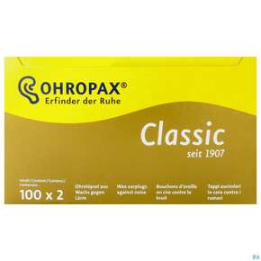 Ohrenschutz Ohropax Classic Ohrstoepsel Wachs Gerx1 200st, A-Nr.: 1122426 - 01