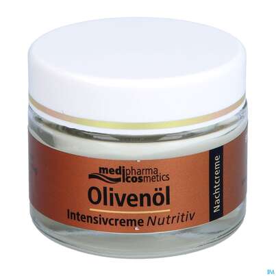 Sie sehen eine Packung Oliven Oel Dr.theiss Intensiv Creme Nutritiv Nacht 50ml, Produktbild: 07 Oliven Oel Dr.theiss Intensiv Creme Nutritiv Nacht 50ml, A-Nr.: 4914607 - 07