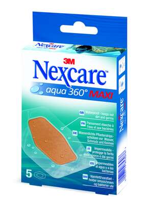 Nexcare™ Aqua 360°Maxi, 59 mm x 88 mm, 5 Stk, A-Nr.: 4324857 - 01