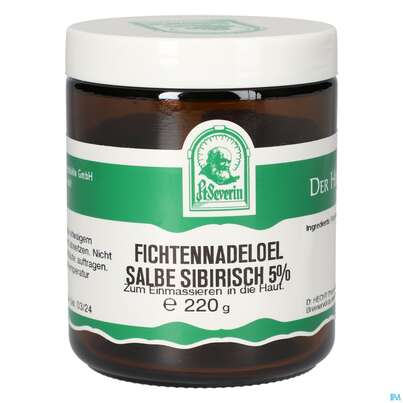 Pater Severin Fichtennadelöl Salbe Sibirisch 5%, A-Nr.: 5357824 - 01