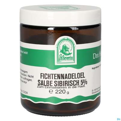 Pater Severin Fichtennadelöl Salbe Sibirisch 5%, A-Nr.: 5357824 - 02