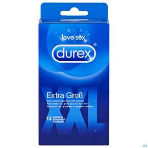 Praeservative Durex Latexkondome Gefuehlsecht Xxl 12st, A-Nr.: 3607487 - 01