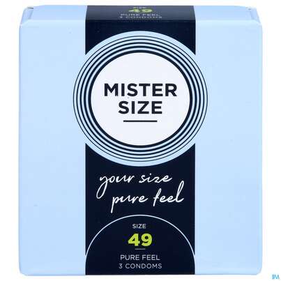 Praeservative Kondome Mister Size 49 3st, A-Nr.: 5594145 - 01