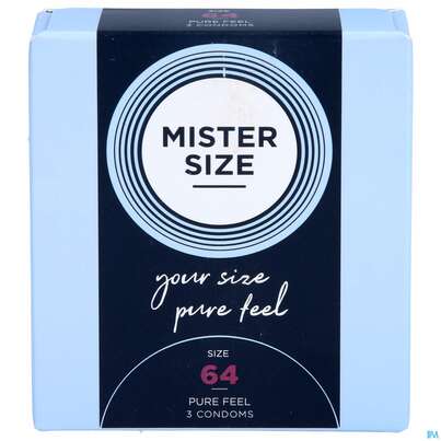 Praeservative Kondome Mister Size 64 3st, A-Nr.: 5594286 - 01