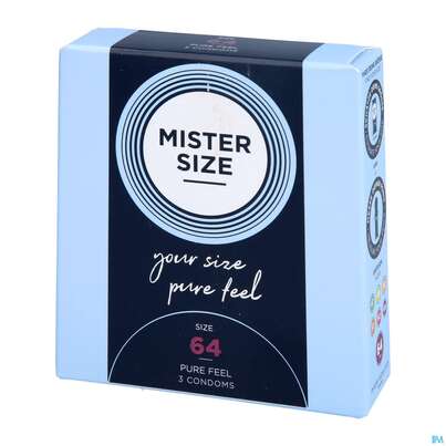 Praeservative Kondome Mister Size 64 3st, A-Nr.: 5594286 - 02