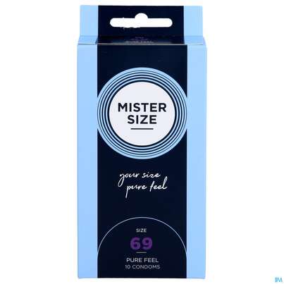 Praeservative Kondome Mister Size 69 10st, A-Nr.: 5594346 - 01