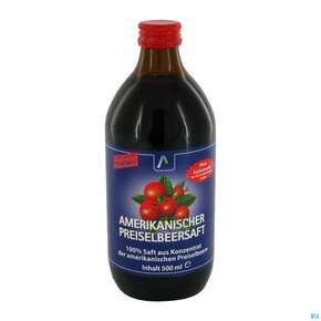 Preiselbeer Saft 100% Amer Avi 500ml, A-Nr.: 3831227 - 01