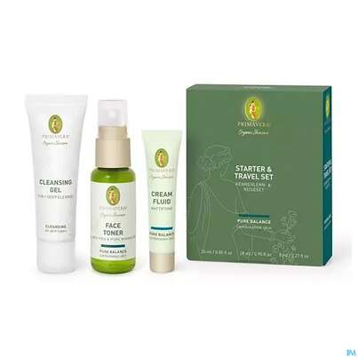 Sie sehen eine Packung Primavera Starter & Travel Set Pure Balance 1st, Produktbild: 01 Primavera Starter & Travel Set Pure Balance 1st, A-Nr.: 5660474 - 01