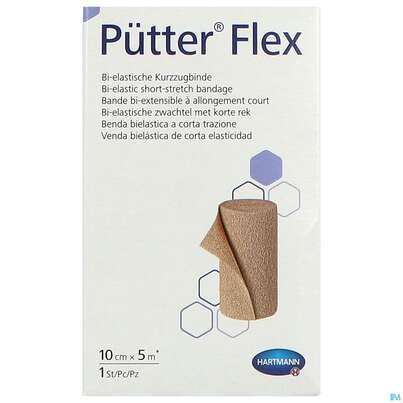 Puetter-verband Flex Kurzzugbinde 10cm 1st, A-Nr.: 3942599 - 01