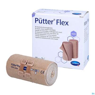 Puetter-verband Flex Kurzzugbinde 10cm Duo 2st, A-Nr.: 3942642 - 04