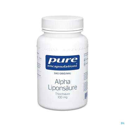 Pure Encapsulations Alpha Liponsäure Thioctsäure 100mg 120 Kapseln, A-Nr.: 5635915 - 02