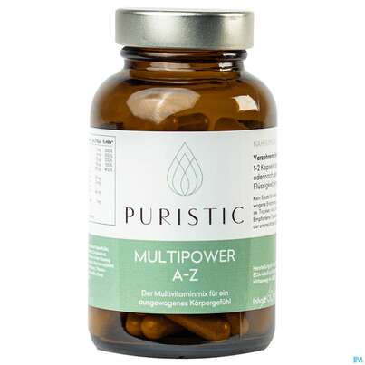 Puristic Kapseln Multipower A-z 60st, A-Nr.: 5862189 - 02