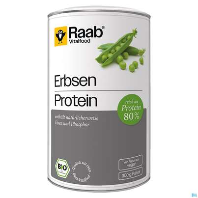 Raab Bio Erbsen Protein Pulver 300g, A-Nr.: 5185375 - 02