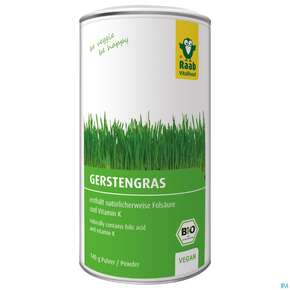 Raab Bio Gerstengras Pulver 140g, A-Nr.: 4361841 - 01