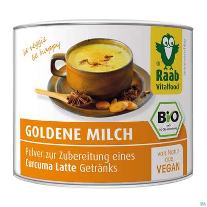 Raab Bio Goldene Milch Pulver Mit Curcuma 70g 70g, A-Nr.: 4790832 - 01