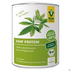 Raab Bio Hanf Protein Pulver 125g, A-Nr.: 4366040 - 01