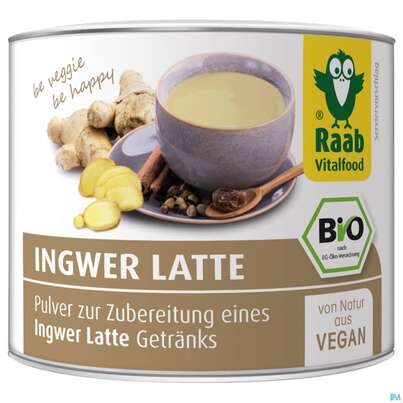 Raab Bio Ingwer Latte Pulver 70g, A-Nr.: 4854360 - 02