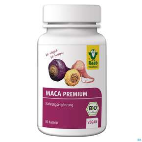 Raab Bio Maca Kapseln 80 Kapseln, A-Nr.: 4362958 - 01