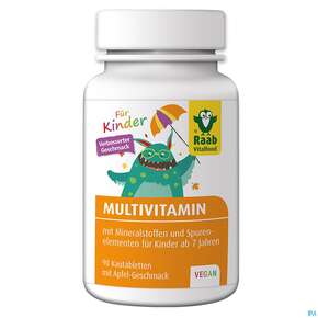 Raab Multivitamin Lutschtabletten 90 Lutschtabletten, A-Nr.: 4854791 - 01