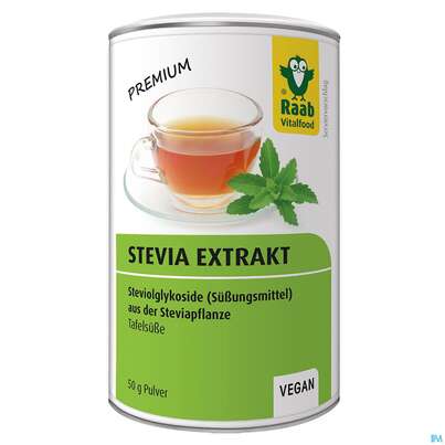 Raab Stevia Extrakt Pulver 50g, A-Nr.: 4369222 - 01