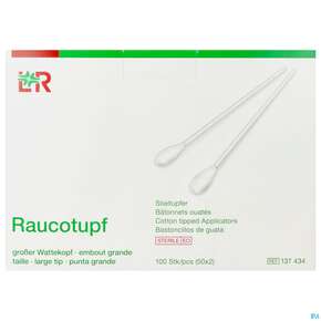 Raucotupf Stiel Gr St 50x2 100st, A-Nr.: 4864080 - 01