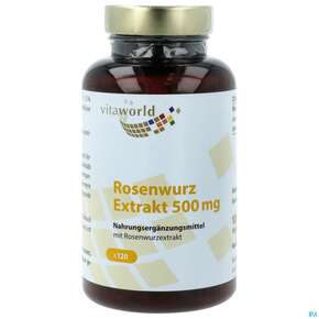 Rhodiola Rosea Kapseln Rosenwurz Extrakt 500mg 120st, A-Nr.: 4845993 - 01