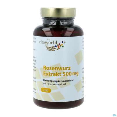 Rhodiola Rosea Kapseln Rosenwurz Extrakt 500mg 120st, A-Nr.: 4845993 - 02