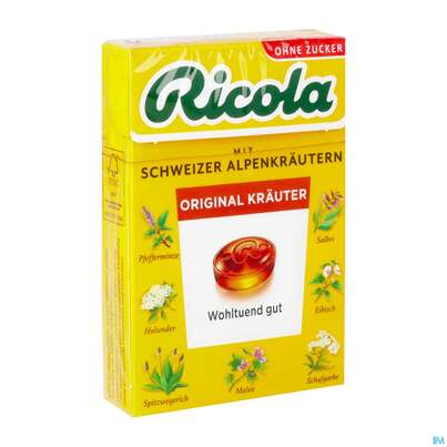 Ricola Original Kraeuter Box 50g, A-Nr.: 5627488 - 02