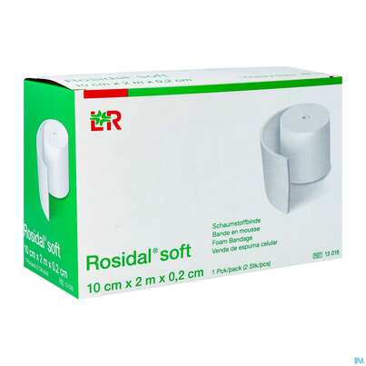 Rosidal Soft Schaumstoffbinde 2,0mx 10cmx 0,2cm 2st, A-Nr.: 2832012 - 03