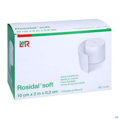 Rosidal Soft Schaumstoffbinde 2,0mx 10cmx 0,2cm 2st, A-Nr.: 2832012 - 05