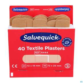 Salvequick Pflaster Strip Refill 6444 40st, A-Nr.: 3335327 - 01