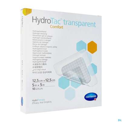 Schaumverband Hydrotac Transparent/comfort 12,5x12,5cm 10st, A-Nr.: 5310573 - 03