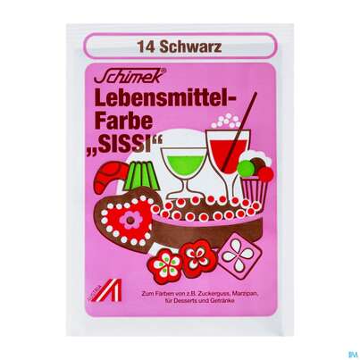 Schimek Lebensmittelfarbe Nr14 Schwarz 4g, A-Nr.: 5745124 - 02