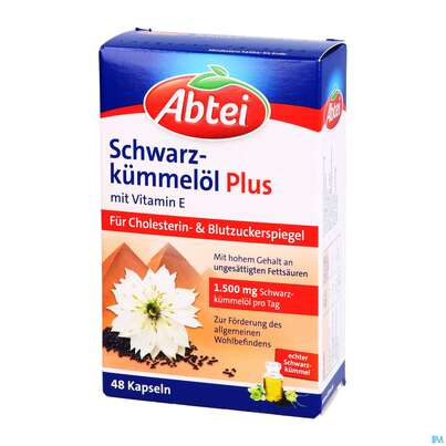 Schwarzkuemmeloel Kapseln Abtei 50000 48st, A-Nr.: 5331888 - 02