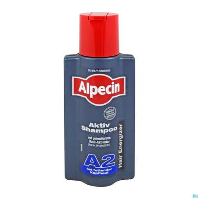 Shampoon Alpecin/energizer Aktiv A2 Fettiges Haar 250ml, A-Nr.: 3288390 - 01