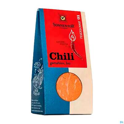 Sonnentor Bio Chili Feuerscharf Gemahlen 00781 40g, A-Nr.: 4149940 - 02