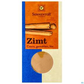 Sonnentor Bio Zimt Cassia Gemahlen 00329 40g, A-Nr.: 3740619 - 01