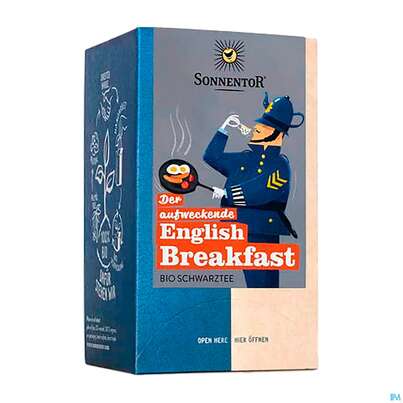 Sonnentor Doppelkammerbeutel/bio English Breakfast Tee 32,4g 02685 18st, A-Nr.: 5804884 - 01