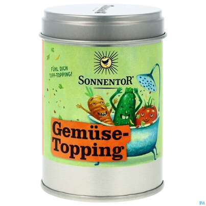 Sonnentor Gewuerzzubereitung Bio Gemuesetopping Dose 09693 45g, A-Nr.: 5636323 - 01