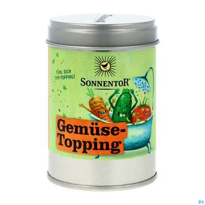 Sonnentor Gewuerzzubereitung Bio Gemuesetopping Dose 09693 45g, A-Nr.: 5636323 - 04