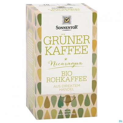 Sonnentor Gruener Kaffee Bio Aufgussbeutel 02906 18st, A-Nr.: 4276006 - 01