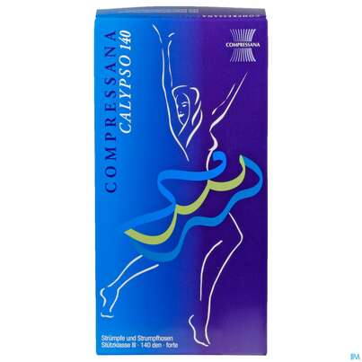 Sie sehen eine Packung Stuetzstruempfe Compressana Calypso Schenkhb.stuetzkl Iii Silk 140 Gr Ii/s 9017 2st, Produktbild: 01 Stuetzstruempfe Compressana Calypso Schenkhb.stuetzkl Iii Silk 140 Gr Ii/s 9017 2st, A-Nr.: 4768910 - 01