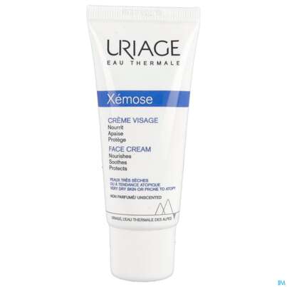 Sie sehen eine Packung Uriage Xemose Gesichtscreme 40ml, Produktbild: 13 Uriage Xemose Gesichtscreme 40ml, A-Nr.: 5618791 - 13