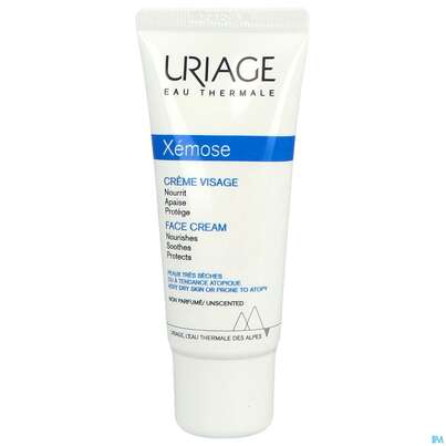 Sie sehen eine Packung Uriage Xemose Gesichtscreme 40ml, Produktbild: 14 Uriage Xemose Gesichtscreme 40ml, A-Nr.: 5618791 - 14
