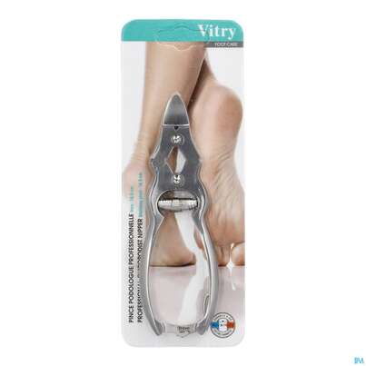 Sie sehen eine Packung Vitry Podologische Zange, Rostfrei 1pc, Produktbild: 04 Vitry Podologische Zange, Rostfrei 1pc, A-Nr.: 4633297 - 04