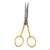 Vitry Schnurbartschere Inox Vergoldet 1pc, A-Nr.: 4633742 - 01